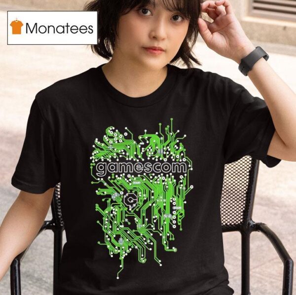 Gamescom Circuit Board T Shirt