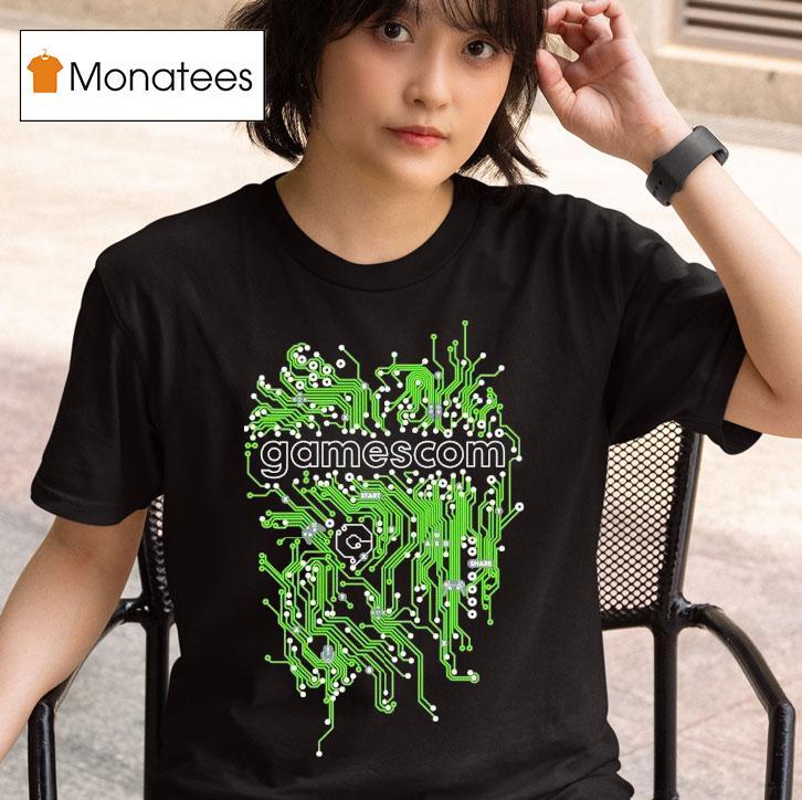 Gamescom Circuit Board T Shirt