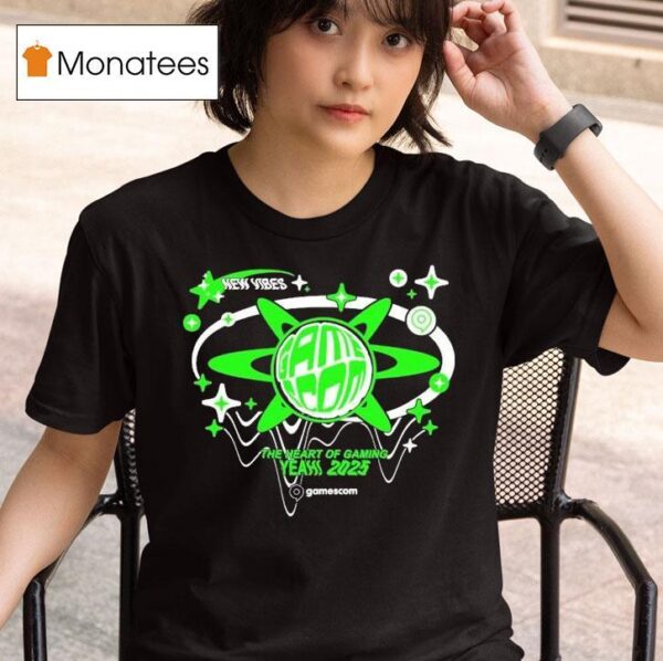 Gamescom The Heart Of Gaming New Vibes T Shirt