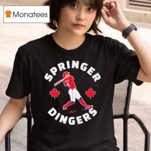 George Springer Canada Day Dingers T Shirt