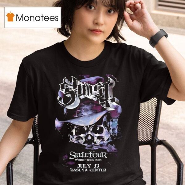 Ghost July Kaseya Center Skeletour World Tour T Shirt