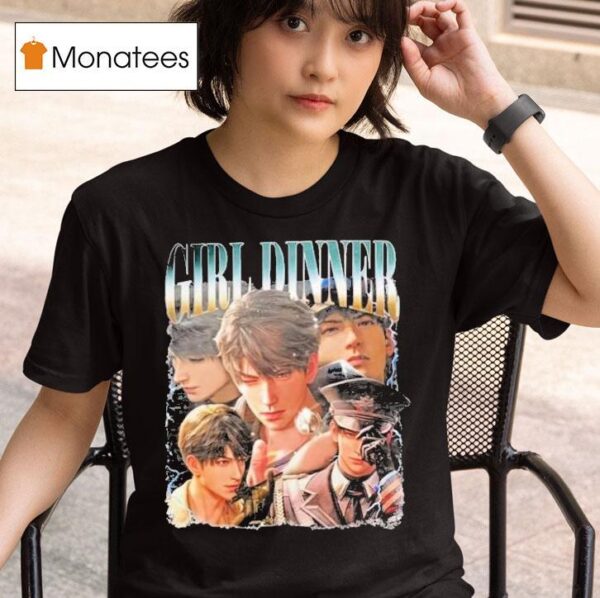 Girl Dinner Caleb Love And Deepspace T Shirt