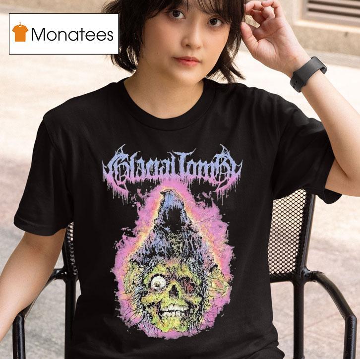 Glacial Tomb Necromancer Skull T Shirt