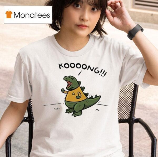 Godzilla Kooong Dinosaur T Shirt