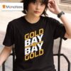 Gold Bay X Bay Gold Wwe Logo T Shirt