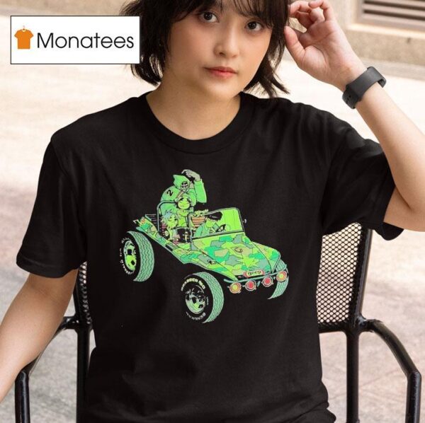 Gorillaz Band Camo T Shirt