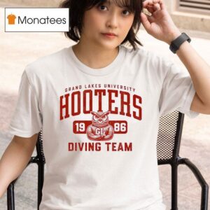 Grand Lakes University Hooters Diving Team T Shirt