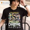 Green Bay Packers Yes I Am Old But I Saw Back Back Super Bowl Champions Signatures T Shirt