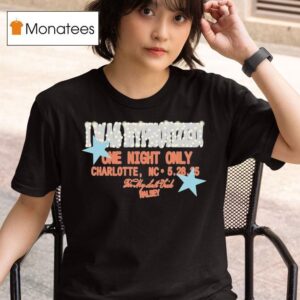 Halsey I Was Hypnotized One Night Only Charlotte Nc My Last Trick T Shirt