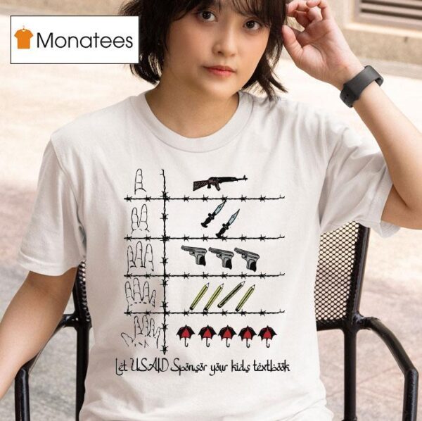 Hasan Piker Let Us Aid Sponsor Your Kids Textbook T Shirt
