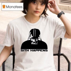 Hayden Christensen Darth Vader Sith Happens T Shirt