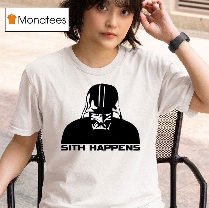 Hayden Christensen Darth Vader Sith Happens T Shirt