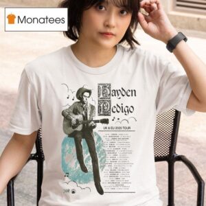 Hayden Pedigo Summer Ek Eu Tour Dates Guitar T Shirt