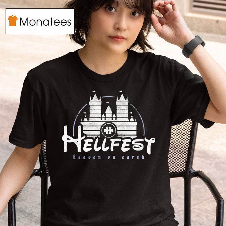 Hellfest Heaven On Earth Disneyland Disnhelland T Shirt