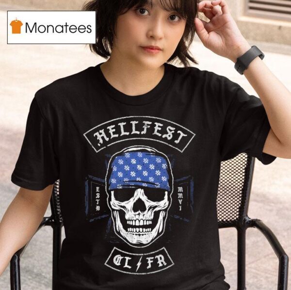 Hellfest Hellbanger Skull T Shirt