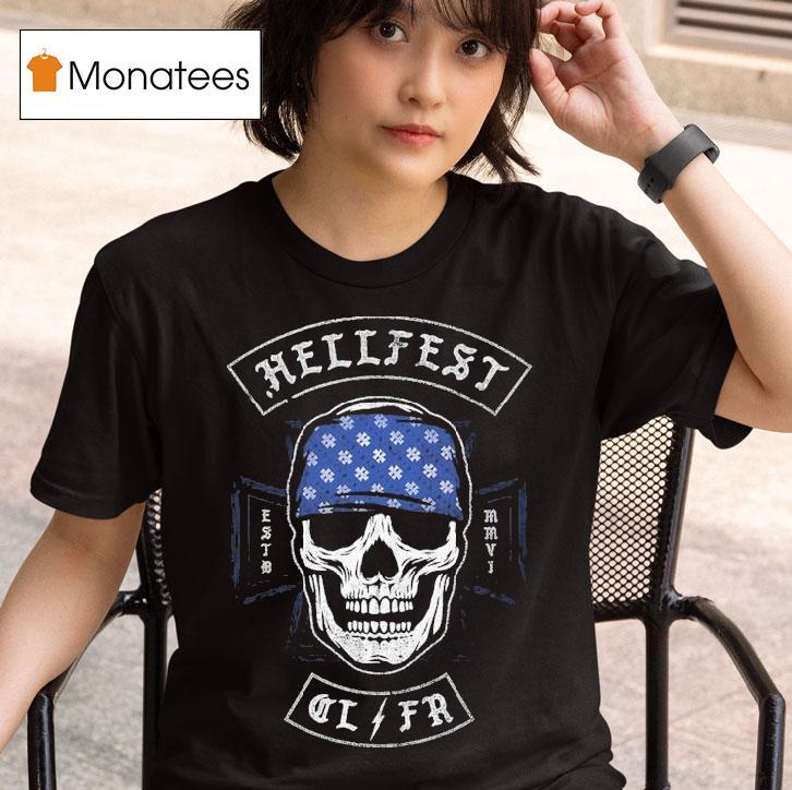 Hellfest Hellbanger Skull T Shirt