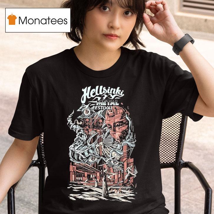 Hellsinki Metal Festival City Of Chimeras T Shirt