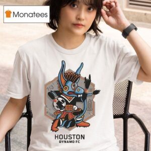 Houston Dynamo Fc X Free Walls H Town Hexagon T Shirt