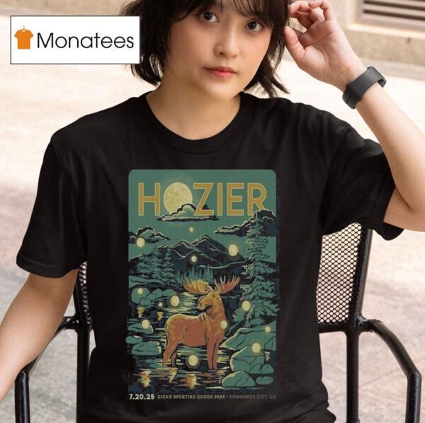 Hozier Commerce City Co July Deer T Shirt