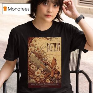 Hozier Freedom Mortgage Pavilion Tour Camden Nj July T Shirt