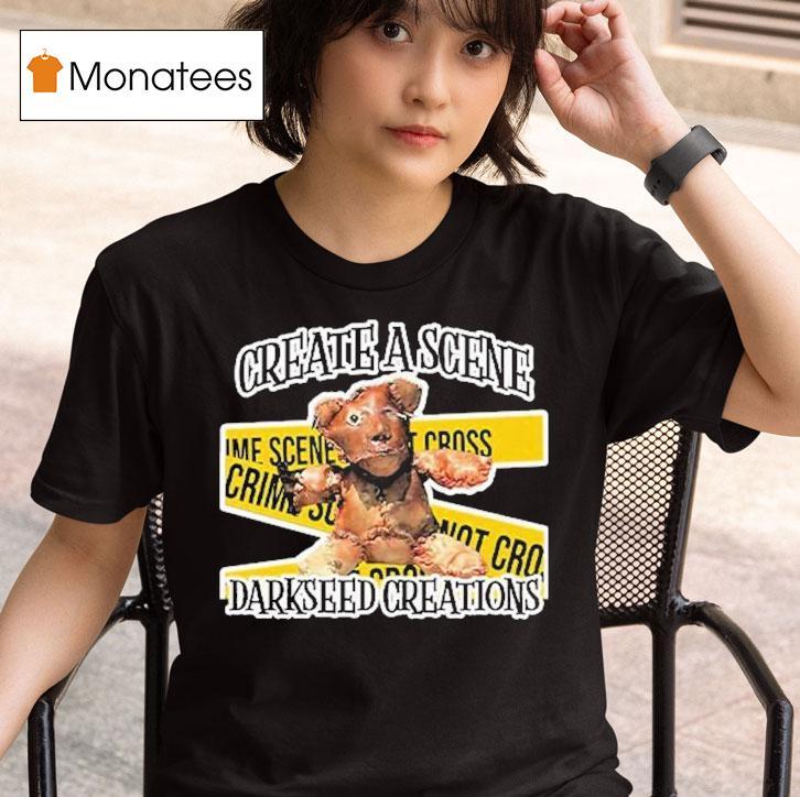 Human Skin Teddy Bear Create A Scene Darkseed Creations T Shirt