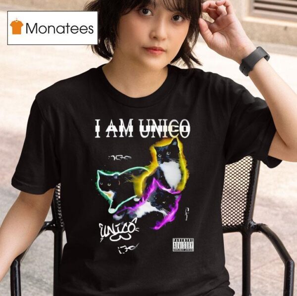 I Am Unico Cat Cute T Shirt
