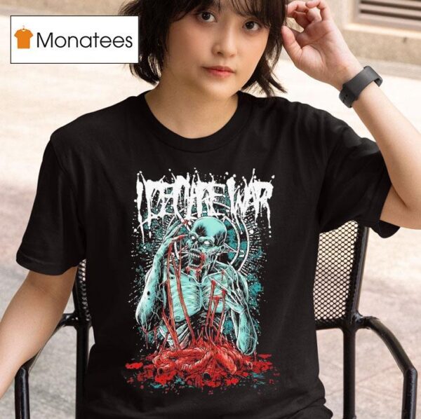 I Declare War Skeleguts T Shirt
