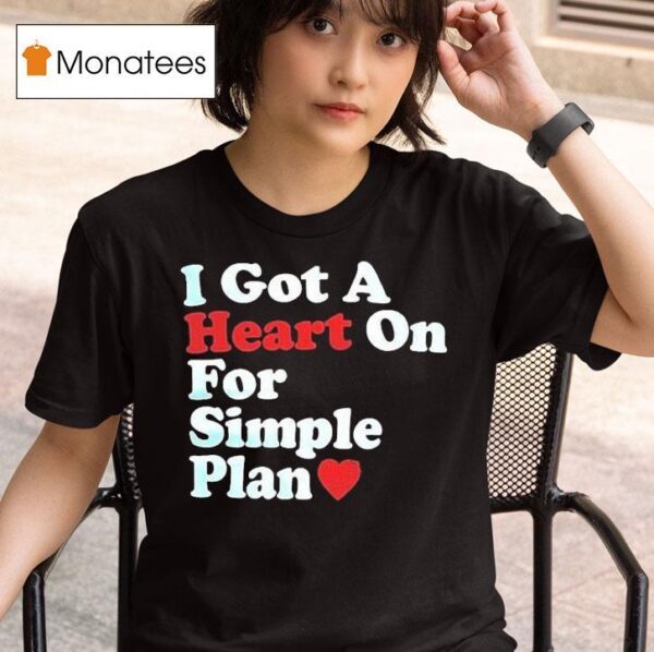 I Got A Heart On For Simple Plan T Shirt