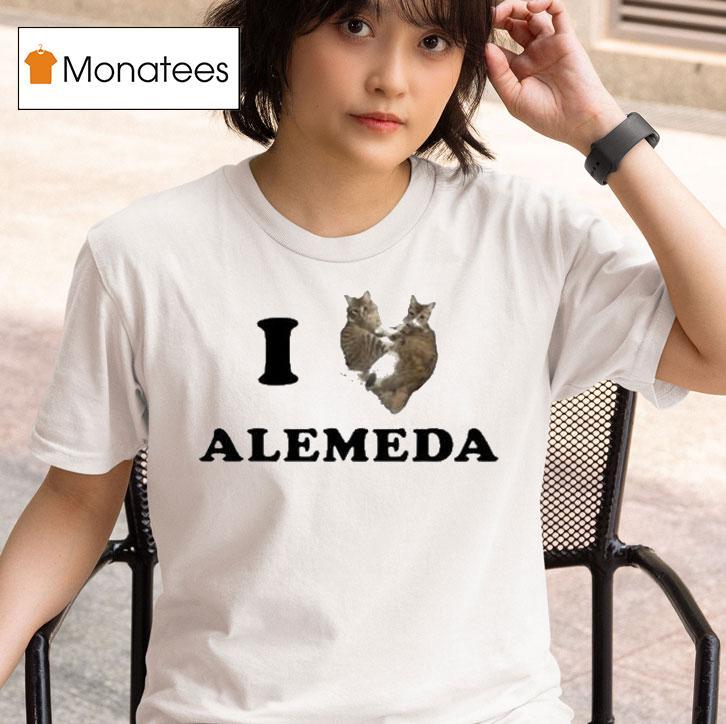 I Love Alameda Cats T Shirt