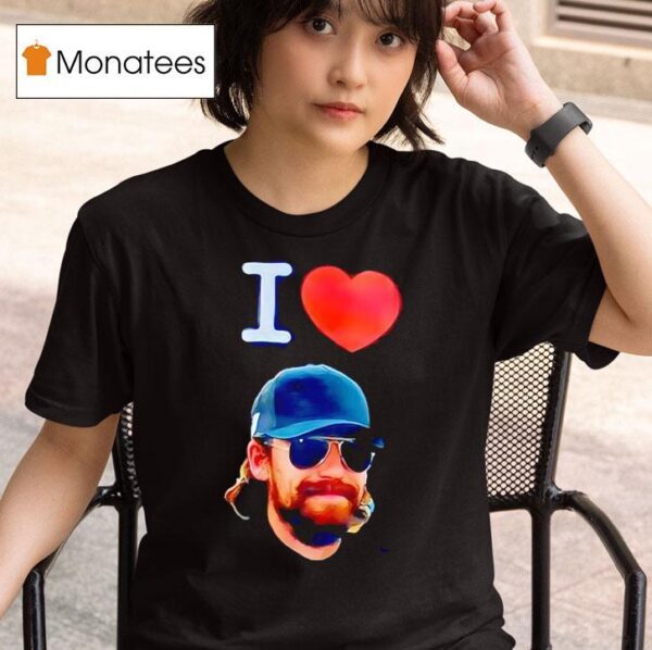 I Love Ryan Blaney T Shirt