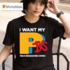 I Want My Pbs Public Broadcasting Service T Shirt