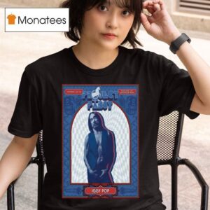 Iggy Pop Project Pabst July Portland Or Waterfront Park T Shirt