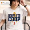 Illinois Fighting Illini Hoops For Coop The Breast Cancer Awareness Month T Shirt