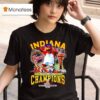 Indiana Fever Wnba Commissioners Cup Champions T Shirt