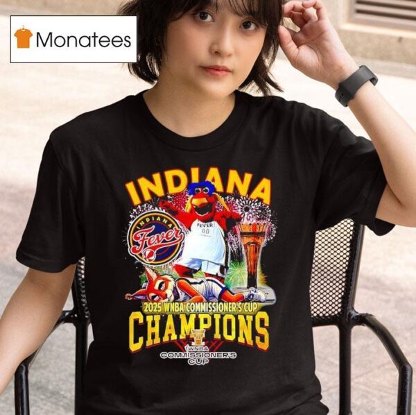 Indiana Fever Wnba Commissioners Cup Champions T Shirt