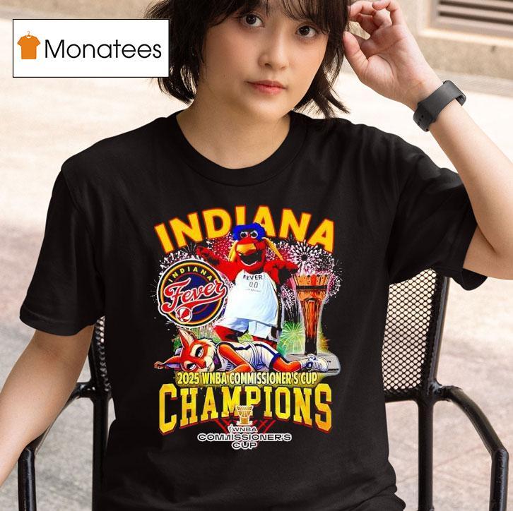 Indiana Fever Wnba Commissioners Cup Champions T Shirt