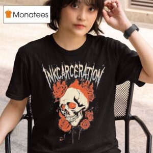 Inkcarceration Mansfield Ohio Deathbed On July Th Th Americas Rock And Metal Tattoo Festival Skull Roses T Shirt