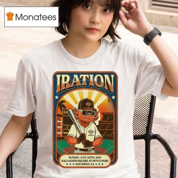 Iration Summer Tour San Diego Ca Us Petco Park T Shirt