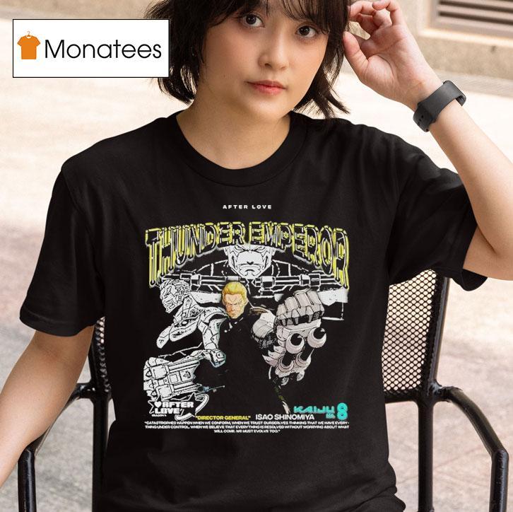 Isao Shinomiya Kaiju No Thunder Emperor T Shirt
