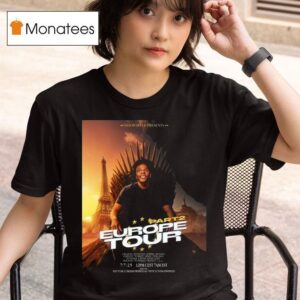 Ishowspeed Presents Europe Tour Part Tour Stops Live On Youtube July T Shirt