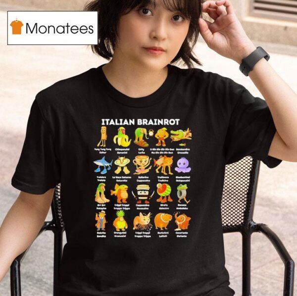 Italian Brainrot Meme New T Shirt