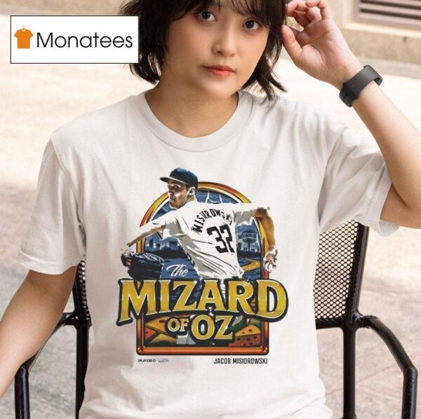 Jacob Misiorowski The Mizard Of Oz Milwaukee Brewers Mlbpa Painting T Shirt