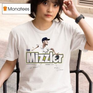 Jacob Misiorowski The Mizzler Milwaukee Brewers Mlbpa Caricature T Shirt