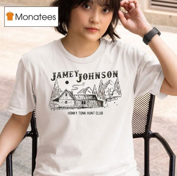 Jamey Johnson Honky Tonk Hunt Club House T Shirt