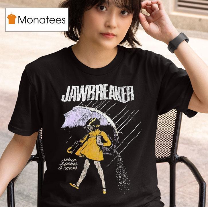 Jawbreaker When It Pains It Roars Morty Salf Girl T Shirt