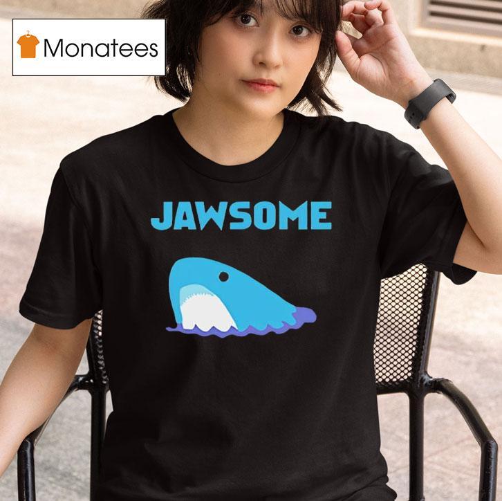 Jawsome Shark Parody T Shirt