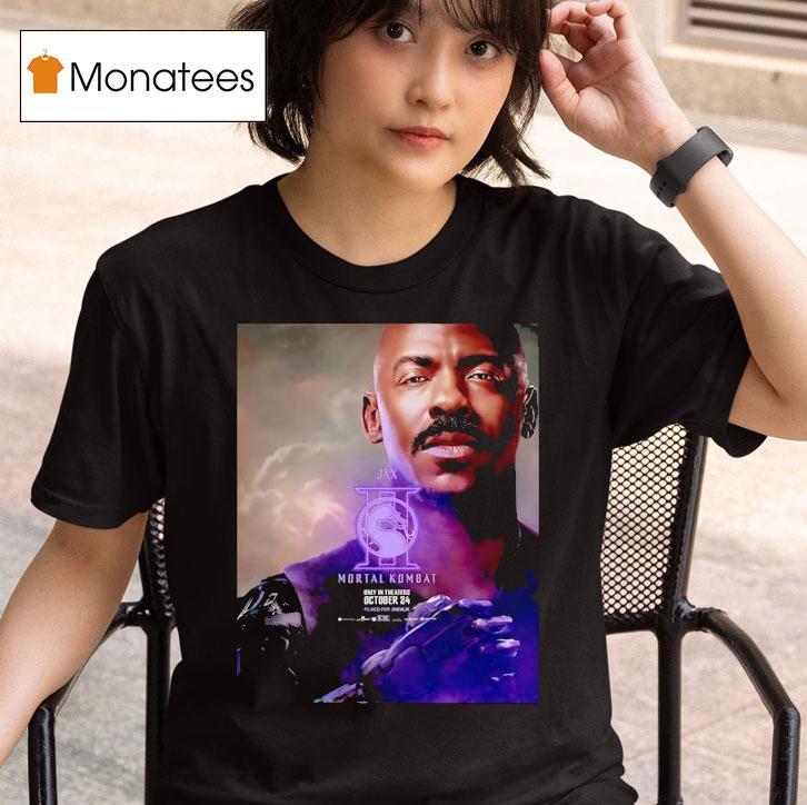 Jax Mortal Mortal Kombat Ii Movie T Shirt