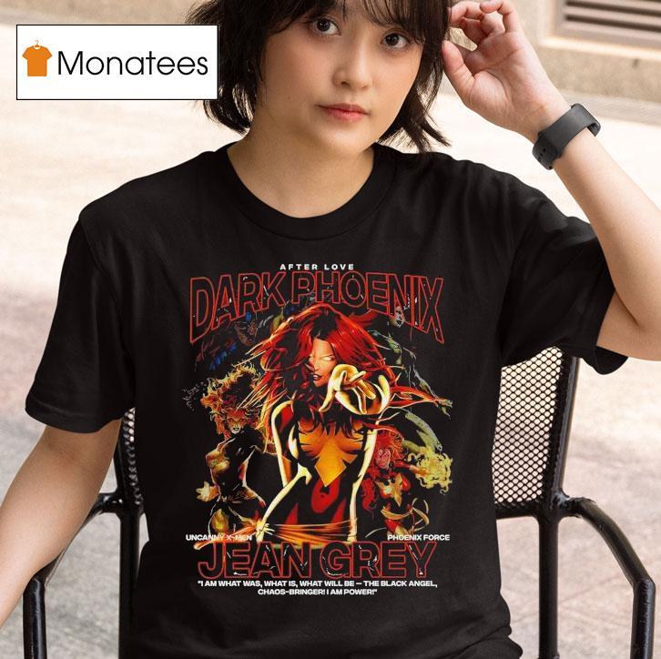 Jean Grey Dark Phoenix After Love T Shirt