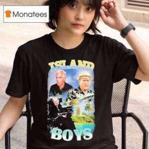 Jeffrey Epstein Trump And Stephen Hawking Island Boys T Shirt
