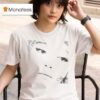 Jennie Face Bershka T Shirt